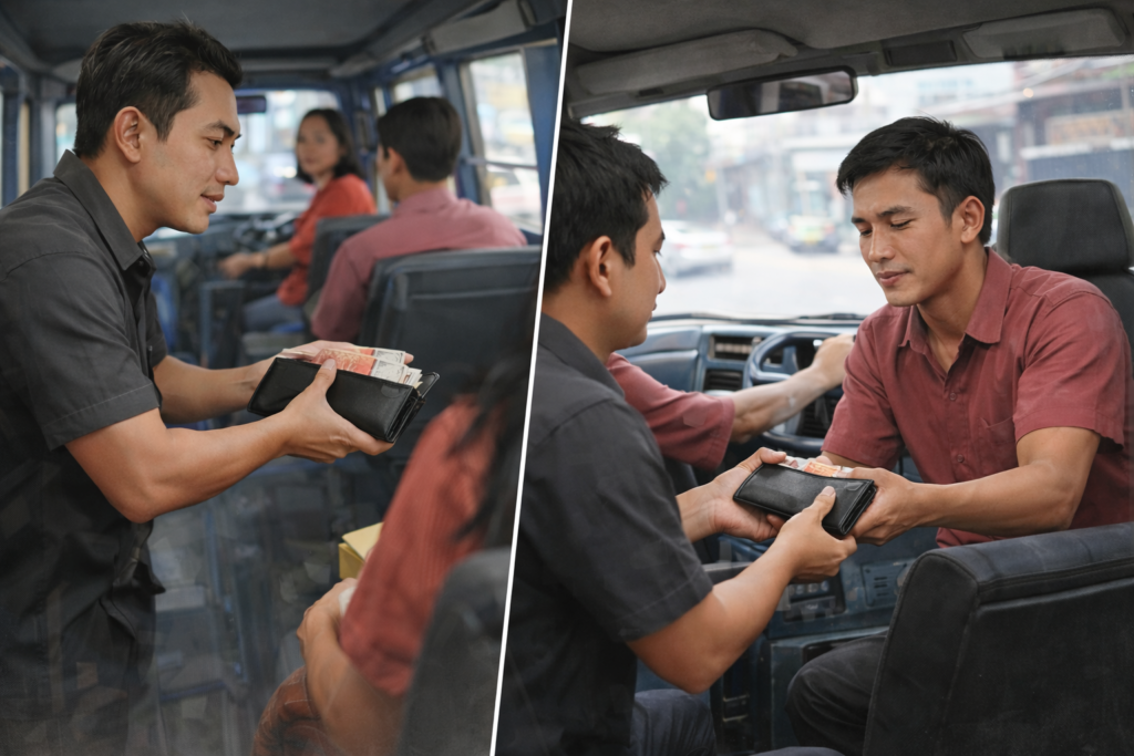 Viral! Penumpang Angkot di Makassar Kembalikan Dompet Berisi Uang Jutaan
