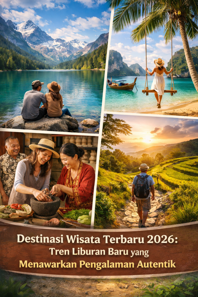 Tren Wisata Terbaru 2026: Liburan Tenang dan Pengalaman Budaya Kian Diminati