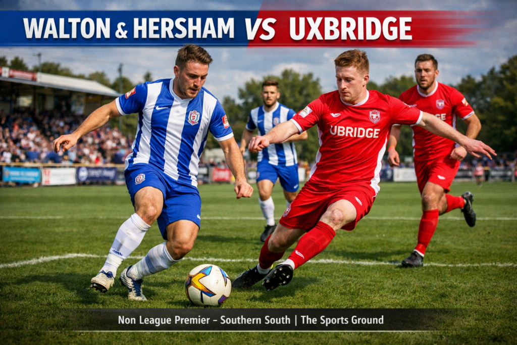 Pertandingan Walton & Hersham vs Uxbridge